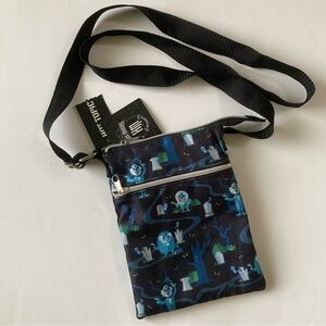 Loungefly Disney The Haunted Mansion Hitchhiking Ghosts Passport Crossbody Bag